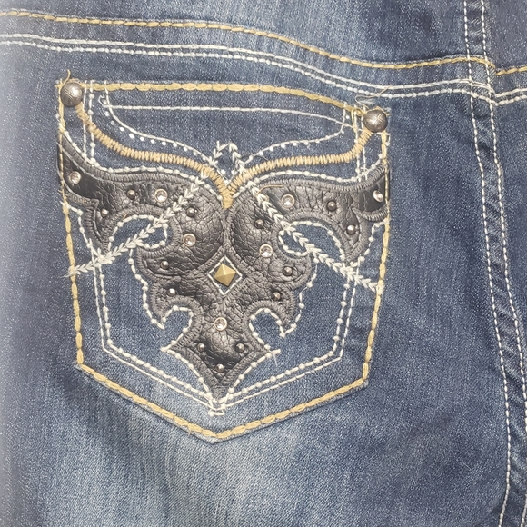 Antique Rivet Sz 36 Maya Underground Skinny Leg - Picture 13 of 13